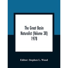 The Great Basin Naturalist (Volume 38) 1978 平裝版, Alpha Edition, 英文