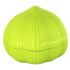 HIC 大蒜造型壓蒜器, 1個, 綠