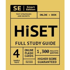 Hiset Full Study Guide: Test Preparation for All Subjects Including 100 Video Lessons 4 Full Length... 平裝版, Smart Edition Media, 英語