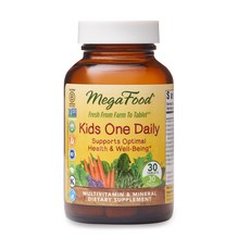 Mega Food 孩童用複合維生素&礦物質錠, 30顆, 1瓶