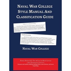 (英文圖書) Naval War College Style Manual And Classification Guide 精裝版, Nimble Books, 英文