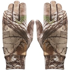 REALTREE 冬季防護手套 L~XL, 1組, 迷彩
