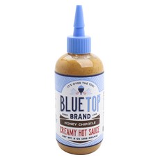 Bluetop Brand Blue Top Brand 蜂蜜 Chipotle 奶油辣醬 255 克 9 盎司瓶 1 包, 1個, 255g