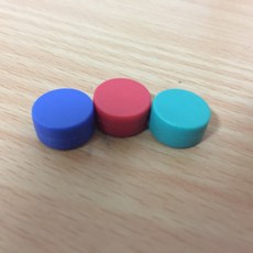 好磁多 塑料包覆磁鐵扣 窗簾磁鐵扣 窗簾配件, 彩色, 1個
