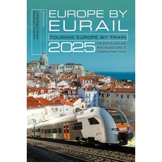 (英文圖書) Europe by Eurail 2025: Touring Europe by Train 平裝版, Globe Pequot Press, 英文