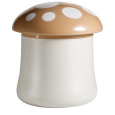 Hutzler 蘑菇造型保鮮盒 棕色, 1個