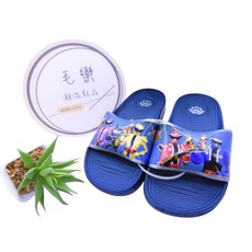 正版授權暴太郎戰隊EVA拖鞋 微足弓可碰水台灣製兒童室內外拖鞋