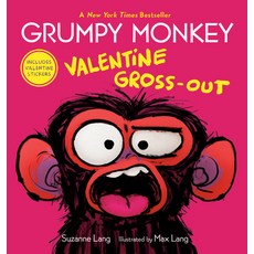 (英文圖書)Grumpy Monkey Valentine Gross-Out: Includes Valentine Stickers 精裝版, Random House Studio, 英文