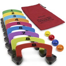 GoSports 高爾夫球推桿練習3件組, 混色