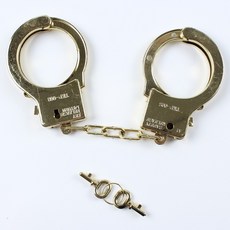 手銬玩具配鑰匙組 角色扮演派對道具