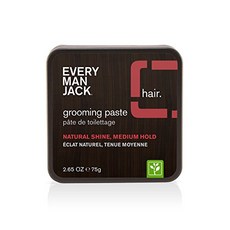 EVERY MAN JACK Grooming Paste 自然光澤中等定型, 1個, 75克