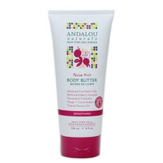 Andalou Naturals 百香果舒緩身體乳, 1個, 236ml
