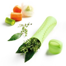 法國mastrad 香料濾器(綠) - 湯品調味好幫手 矽膠材質耐熱易清洗 輕鬆釋放香料風味