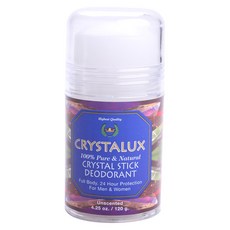 CRYSTALUX Pure & Natural 水晶男士香體棒無香型, 1個, 120克
