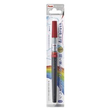 Pentel 飛龍文具 XGFL彩色毛筆, 1個, 紅色