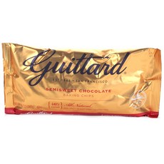 Guittard 烘焙用半糖巧克力粒, 340克, 1個