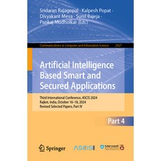 (英文圖書) Artificial Intelligence Based Smart & Secured Applications: Third International... 平裝版, Springer, 英文