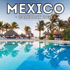 (英文圖書) Mexico Calendar 2022: 16-Month Calendar Cute Gift Idea For Mexico Lovers Men & Women 平裝版, Independently Published, 英文