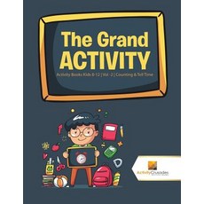 (英文圖書)The Grand Activity: Activity Books Kids 8-12 Vol -2 Counting & Tell Time 平裝版, Activity Crusades, 英文