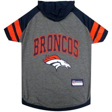 DoggieNation 寵物連帽T恤, Denver Broncos, 1個