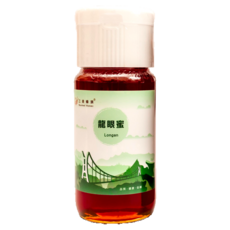 三美蜂旅 龍眼蜂蜜 國產認證標章 天然純正 台灣在地龍眼蜜, 720g, 2個