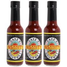 DAVE'S GOURMET 調味辣醬, 3個, 142克