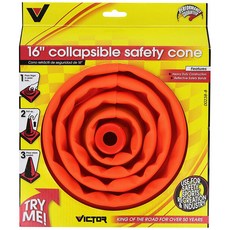 Victor 運動和安全可折疊錐形安全標誌, 1個