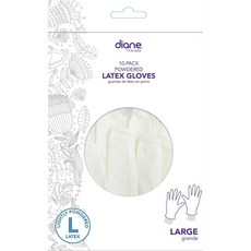 diane by FROMM Lightly粉狀乳膠手套 L, 10入, 1個