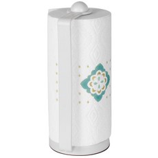SPECTRUM 便攜式紙巾架, 1個, 白色的