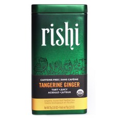 RISHI 無咖啡因柑橘生薑茶, 1個, 75克