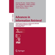 (英文圖書) Advances in Information Retrieval: 42nd European Conference on IR Research Ecir 2020 Lisbon... 平裝版, Springer, 英文