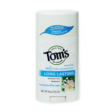 Tom's OF MAINE 24小時持久蜂蜜玫瑰除臭劑, 1個, 64克