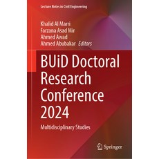 (英文圖書) Buid Doctoral Research Conference 2024: Multidisciplinary Studies 精裝版, Springer, 英文