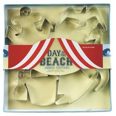 FOX RUN 餅乾壓模 5入, 1個, 銀