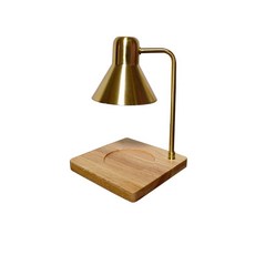 <哈日媽咪的愛敗日記> 北歐風原木香氛蠟燭暖燈，無煙香氛，質感家居裝飾，安全方便。, 霧金