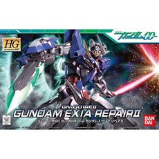 BANDAI HG 1/144 EXIA REPAIR II 能天使鋼彈 修補版 II, 1個