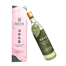 真桂自然 清華桂露 (肉桂純露) 600ml 頂級清華肉桂 升級禮盒包裝, 1個