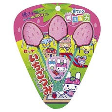 Ichigotsumi 草莓巧克力 3個入, 1個, 11g