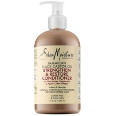 Shea Moisture 牙買加黑蓖麻油護髮素, 1瓶, 384ml