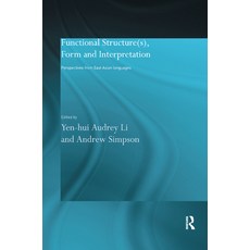 (英文圖書) Functional Structure(s) Form and Interpretation: Perspectives from East Asian Languages 平裝版, Routledge, 英文