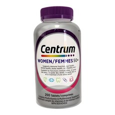 Centrum 善存 50+女性綜合維他命礦物質錠, 1個, 250顆
