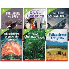 (英文圖書) Smithsonian Steam Life Science Informational Text for Middle School 6-Book Set 精裝版, Teacher Created Materials, 英文