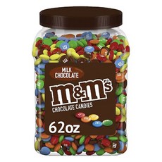m&m's 罐裝牛奶巧克力, 1罐, 1.758kg