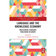 (英文圖書) Language and the Knowledge Economy: Multilingual Scholarly Publishing in Europe 精裝版, Routledge, 英文
