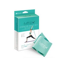 muva 瑜珈舒展彈力組 薄荷中量級 台灣製 韻律拉力帶 瑜珈帶 彈力帶 環肌力訓練 全身伸展 下半身肌肉鍛鍊, 詳見商品包裝, 1個