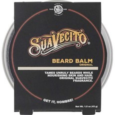 SUAVECITO 骷髏頭 鬍鬚膏 原味, 1個, 43g