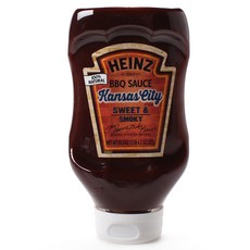 HEINZ 亨氏 堪薩斯城甜煙燻燒烤醬, 572g, 1瓶