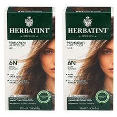 HERBATINT 草本持久染髮劑 135ml, 2個, 黑金發女郎