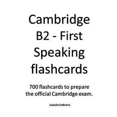 (英文圖書) Cambridge B2 - First Speaking flashcards 平裝版, Independently Published, 英語