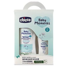 【chicco】寶貝嬰兒植萃泡泡浴露750ml超值組-溫和不流淚配方，寶寶安心沐浴首選